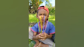 Mainan Terompet dari Sedotan? Gampang Banget!