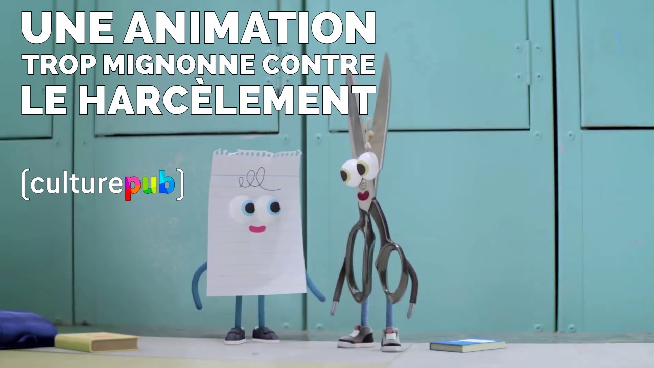 Une animation trop mignonne contre le harcèlement (Google) - YouTube