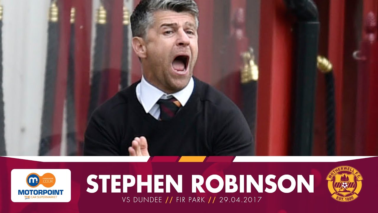 splendid Stephen Robinson post Dundee