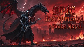 Epic Instrumental Heavy Metal Mix for Deep Focus & Serenity | Melodic Metal Dreams 2025