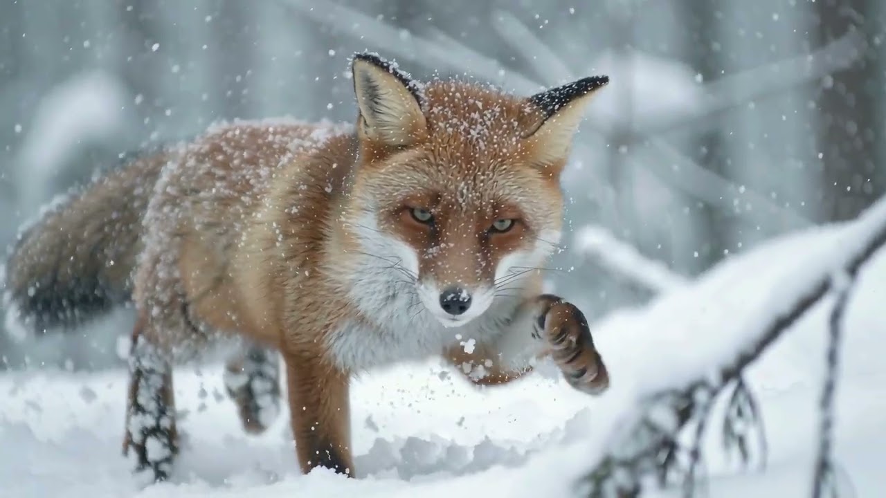 Red fox video & sounds