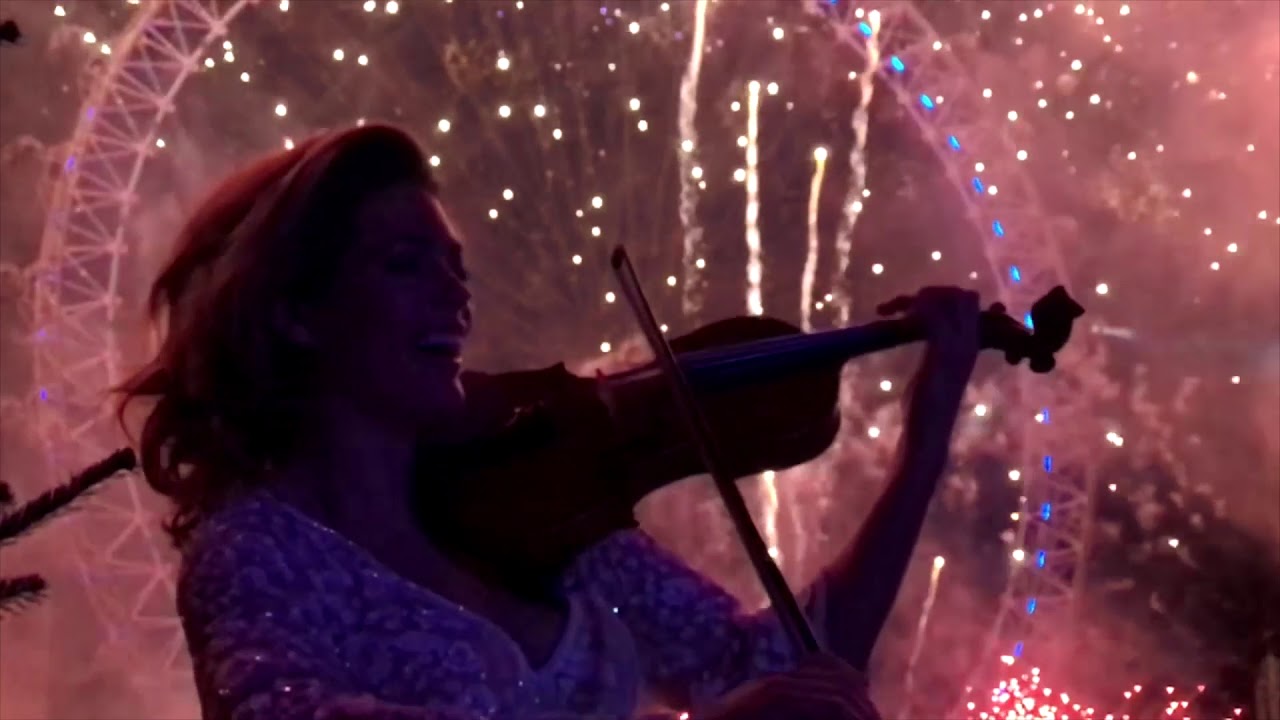 London Eye, New Years Eve Lettice Rowbotham Fenna Rhodes DJ 2017