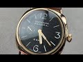 Panerai Radiomir 8 Days PAM 197 Panerai Watch Review