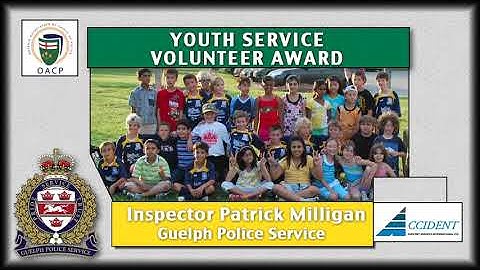 2020 OACP Youth Service Volunteer Award