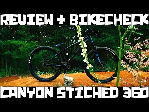 Review+ Bikecheck CANYON Stitched 360 / 720 Dirt Jump MTB 2017 NEW