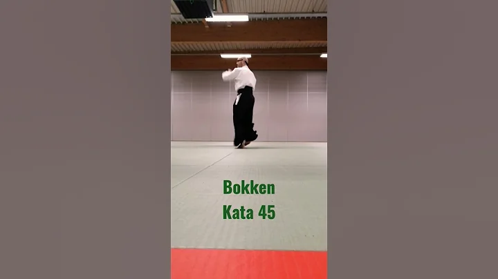 #45 Bokken kata 45 in Aikido = Misogi no ken 45 fr...