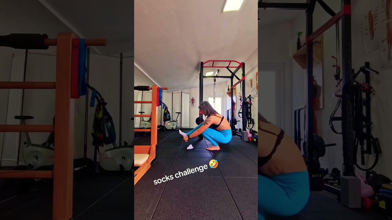 socks challenge 😂 