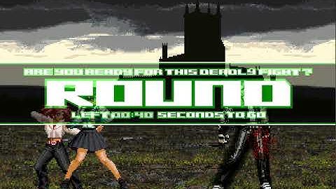 KOF Mugen: Nauru & Rose vs Negative Kyo