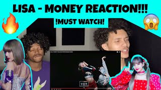 BLACKPINK?? 🔥 AMERICANS REACT TO LISA - 'MONEY' EXCLUSIVE PERFORMANCE VIDEO (FIRST REACTION!)