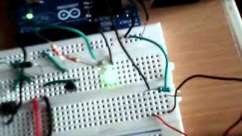 arduino knock sensing door lock