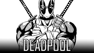 deadpool easy draw simple beginners steps