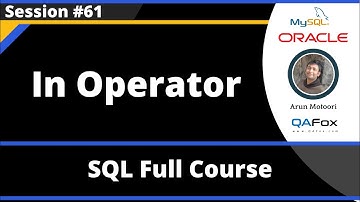 SQL - Part 61 - In Operator