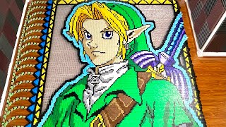 The Legend of Zelda in 300,000 Dominoes! - Domino Compilation