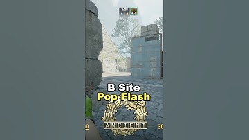 Ancient B Site Pop Flash - CS2 Lineups #cs #cs2 #Ancient #Tside #Bsite #popflash #top8 #bigh