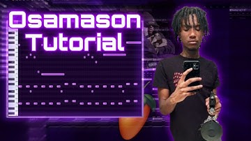 HOW TO MAKE OSAMASON FLEX MUSIC GLO TYPE BEAT | Fl Studio Tutorial