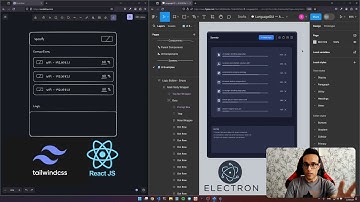 Creating a desktop app using Electron + React + Tailwindcss