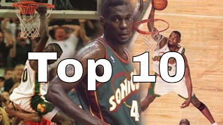 Shawn Kemp Top 10 Career Dunks