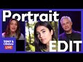 Portrait photo critique tony  chelsea live