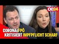 Pressekonferenz: FPÖ kritisiert Impfpflicht scharf