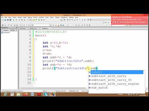 Pointers Lec-3 Arithmetic Operators using Pointers