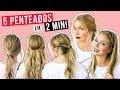 5 PENTEADOS QUE FAZES EM 2 MINUTOS! | Alice Trewinnard