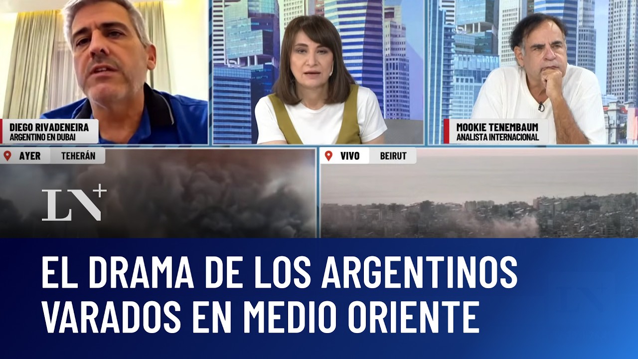 Guerra en Medio Oriente: el drama de los argentinos varados