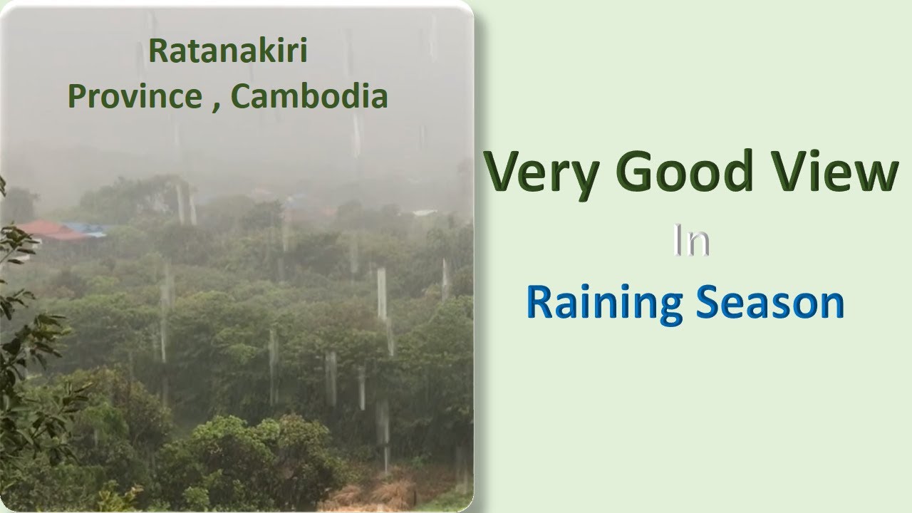 Good view in raining season - YouTube