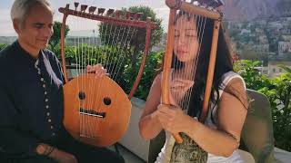 Prayer to Apollo: Iliad 1 (live). Bettina Joy de Guzman. Thanasis Kleopas. Ancient Greek lyre.