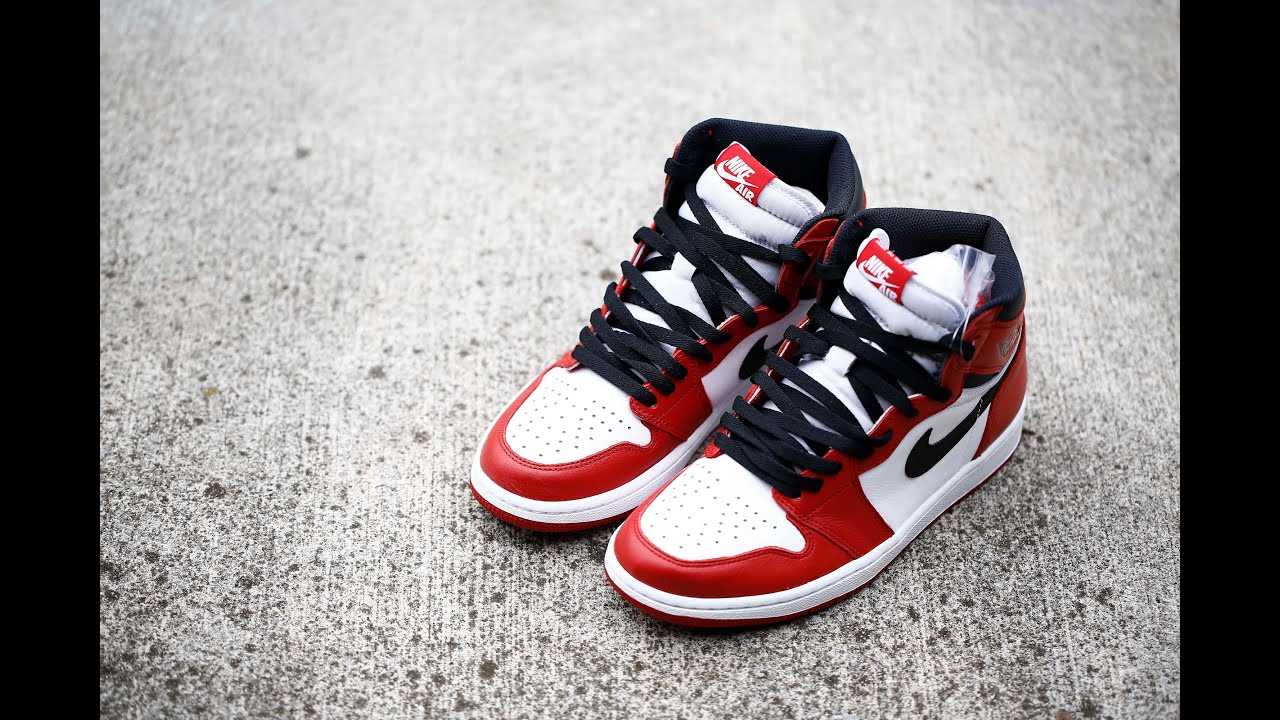 Air Jordan 1 Retro High OG - Chicago (2015) - YouTube