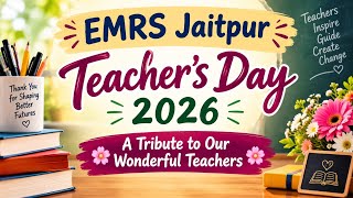 Happy Teachers’ Day to all our incredible teachers! 🌷📚 2026