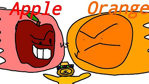 THE ULTIMATE FRUIT BATTLE BETWEEN APPLES AND ORANGES(Comparison)