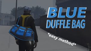 GTA 5 ONLINE - *NEW* HOW TO GET *BLUE* COLORED DUFFLE BAG AFTER 1.50 UPDATE