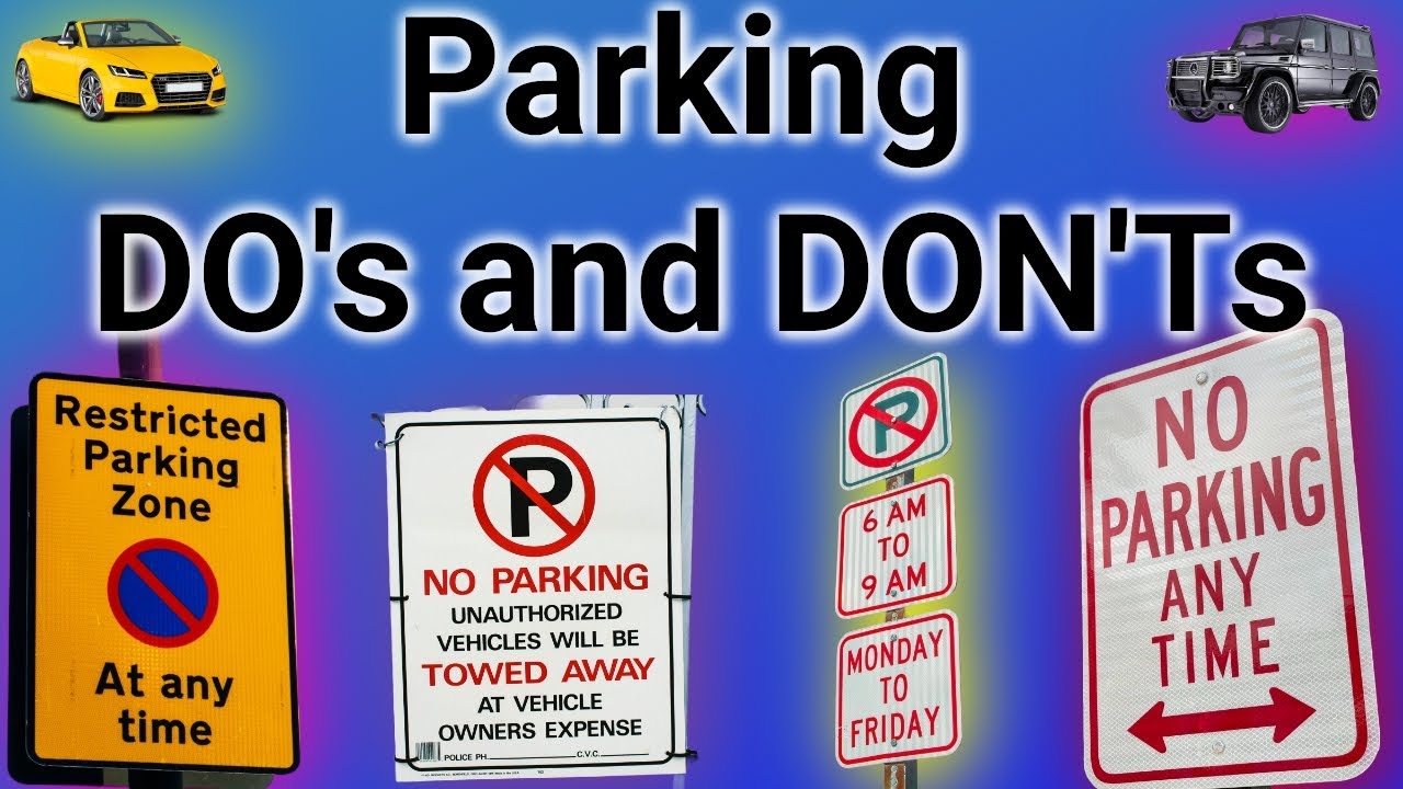 Illegal Stopping, Standing, and Parking are Prohibited in Parking #fyp