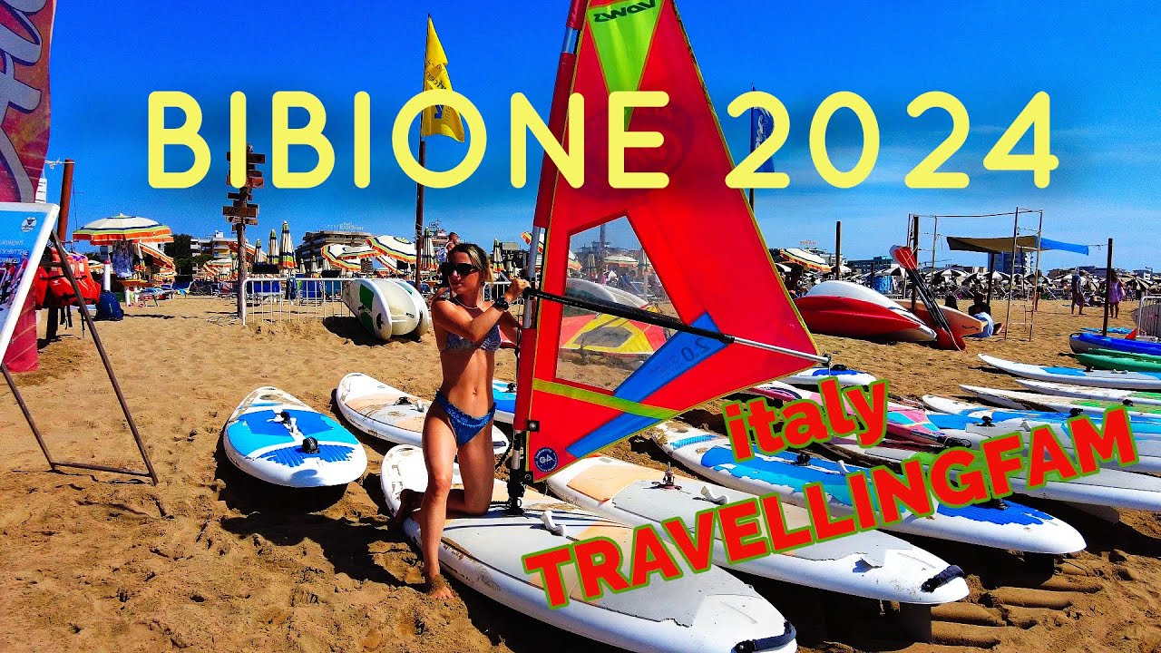 ПЛЯЖ В БИБИОНЕ. Привет из Казахстана. Отдых на море. Салют в BIBIONE.