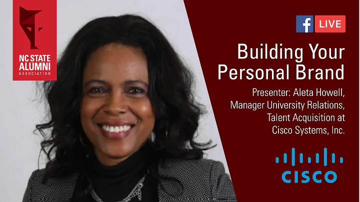 Building Your Personal Brand with Alumna Aleta Howell | NC State Alumni Association Career Services