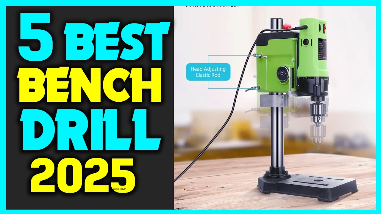 ✅Top 5 Best Bench Drilling Machine 2025 Review - Best Budget Benchtop Drill Press