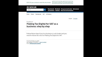 Making Tax Digital Bridging Software - HMRC