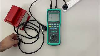 Portable RCD Test Using Kyoritsu Portable Appliance Tester