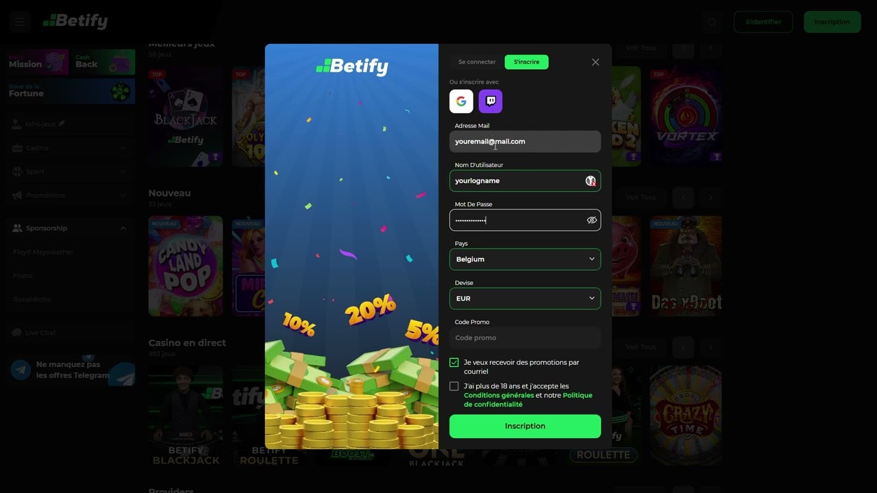 Betify Promo Code: 30 Free Spins No Deposit 🎁 (Book of Dead)