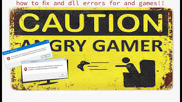 How to fix all dll missing errors