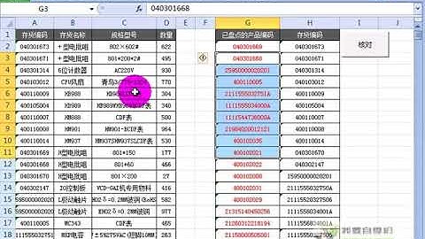Excel VBA教程 01-32、综合运用盘点清单核对