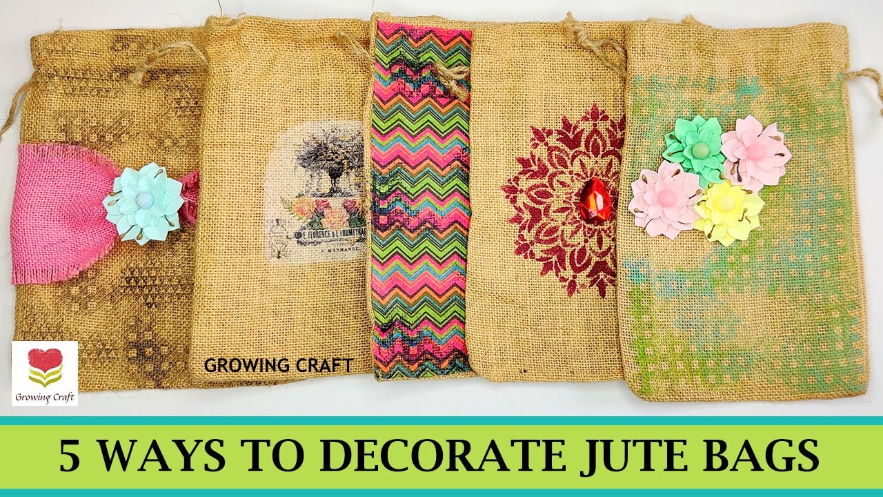 How to Make a DIY Multiuse Handmade Jute Bag? – CraftEnrich