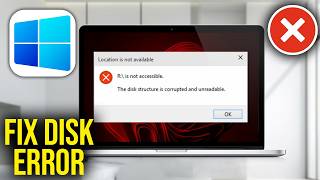 How To Fix The disk structure is corrupted and unreadable - Solve Hard Drive is not accessible