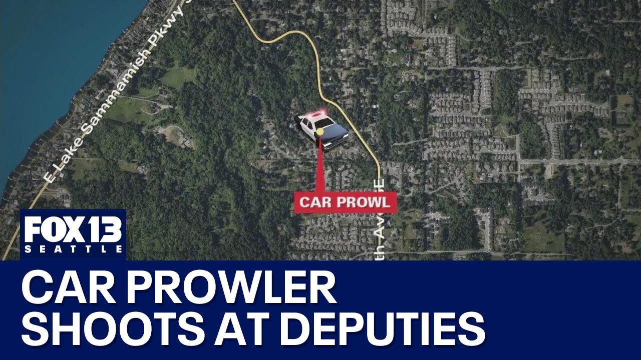Car prowler shoots at deputies in WA | FOX 13 Seattle - YouTube