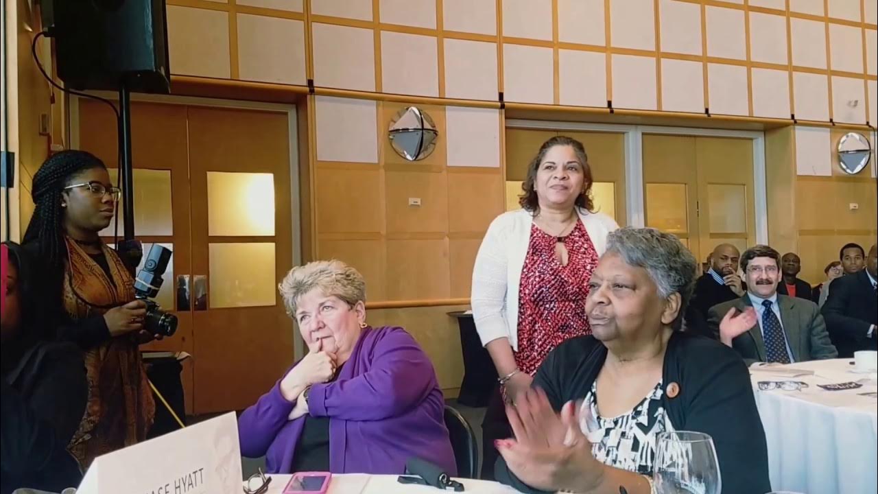 Jennease Hyatt honored at Bayard Rustin Community Breakfast YouTube