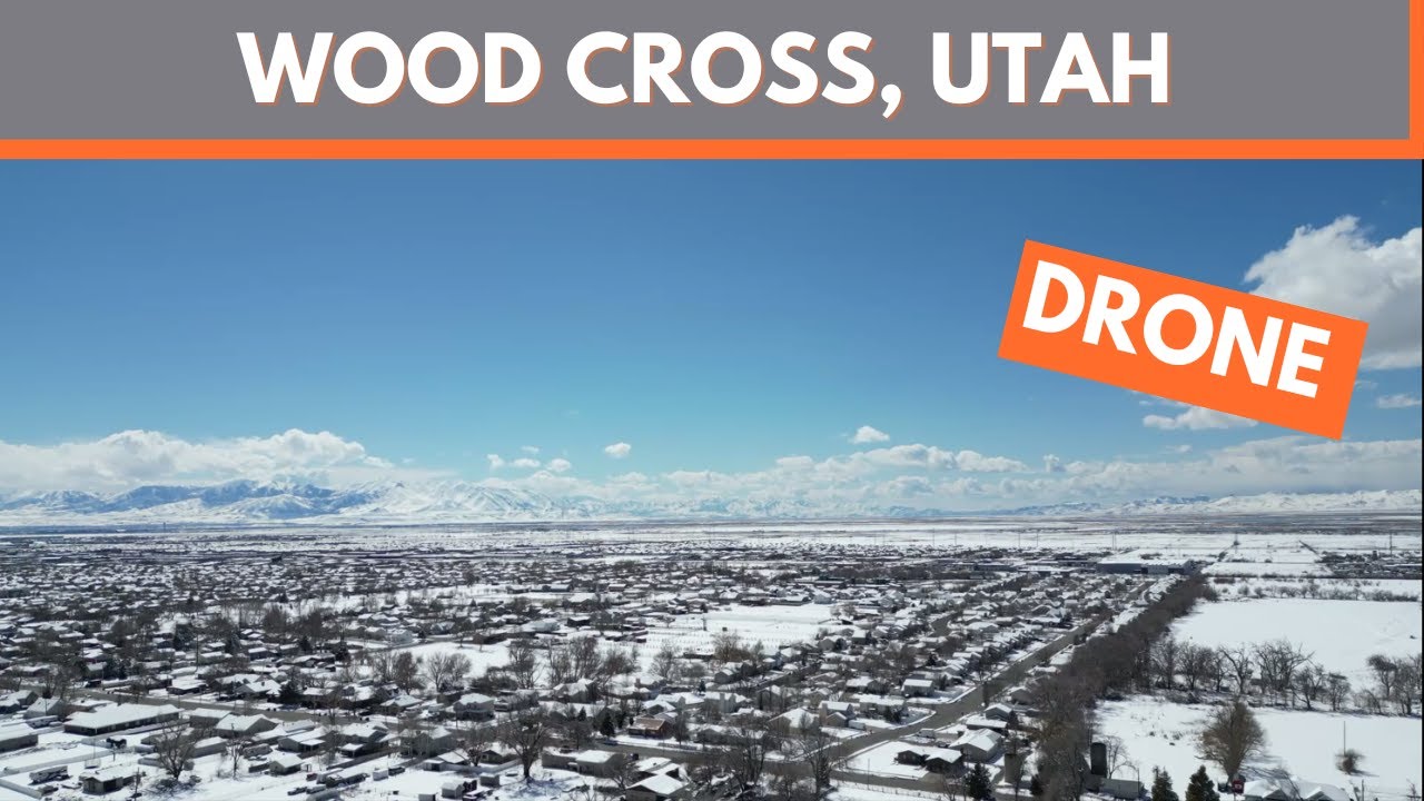 Discover the FamilyFriendly Community of Wood Cross, Utah Drone