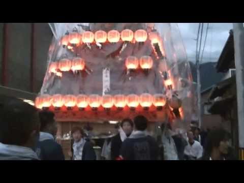 2013西条祭り　洲之内屋台　北の丁周辺