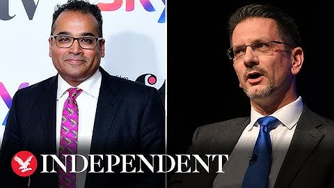 Hot mic catches presenter Krishnan Guru-Murthy call Steve Baker 
