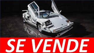 Todo CHOCADO se VENDE Lamborghini Countach | Lobo de Wall Street