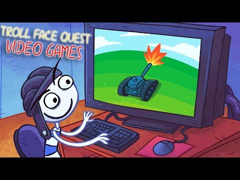 ТРОЛЛИМ ВИДЕОИГРЫ! Веселая игра Troll Face Quest Video Games от Cool GAMES